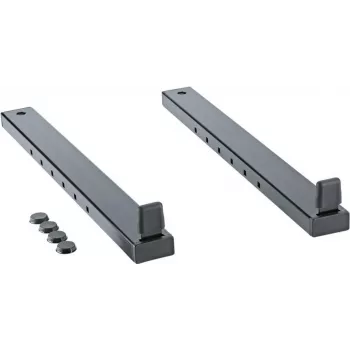 K&M XL Support Arm for Keyboard Stand 18811, 400 mm Depth, Black (18823-021-55)