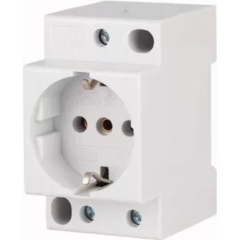 Zásuvka Schuko na DIN lištu Eaton Z-SD230 10/16 A, 250 V AC, bez sklopného krytu 266875