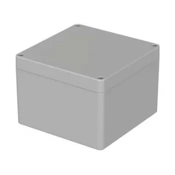 Univerzální pouzdro BOPLA polykarbonát světle šedé 122 x 120 x 85 mm M 227 02227000