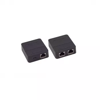 Manuální síťový switch SHIVERPEAKS BS08-01102 2portový Gigabit, ABS černý