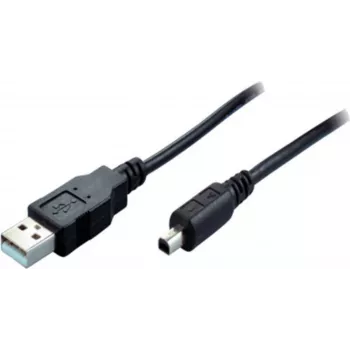 USB 2.0 Mini kabel SHIVERPEAKS, USB-A samec na Mini USB-B samec, 2,0 m, černý 11004996