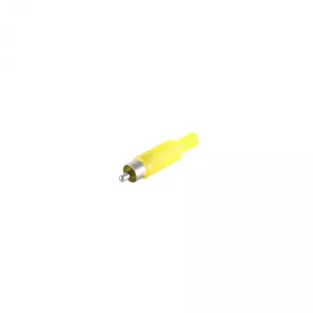 RCA zástrčka S CONN maximum connectivity žlutá pájecí pozlacená 51400-Y
