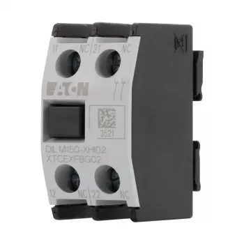 Pomocný kontaktní blok EATON DILM150-XHI11, 1NO+1NC, čelní montáž, pro stykače DILM150-DILM500 277946