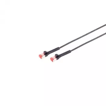 Patch kabel S CONN MAXIMUM CONNECTIVITY Cat. 6A U/FTP, ohebný RJ45, 7,5 m, černý 08-29065