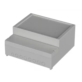 Pouzdro regulátoru Bopla REGLOCARD RCP 350 F, 296 x 281 x 137,5 mm, ABS, světle šedé 41350609