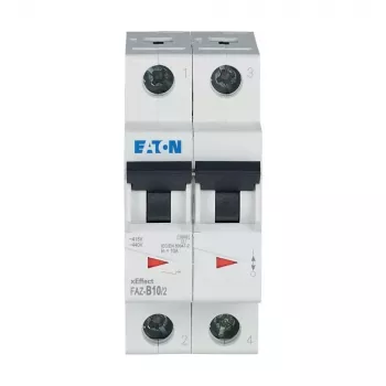 Eaton FAZ-B10/2 jistič typ B 10A 2pólový 6kA 278730
