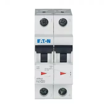 Eaton FAZ-C2/2 jistič, typ C, 2 A, 2pólový 278748