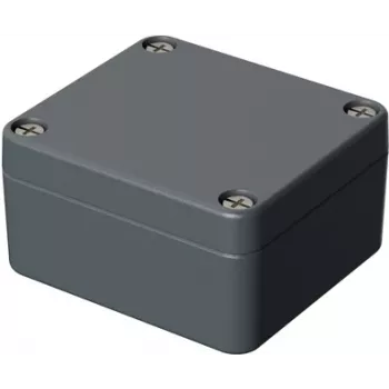 Bopla Univerzální pouzdro 58 x 64 x 34 mm hliníkové stříbřitě šedé (RAL 7001) A 101 01101000.MT2