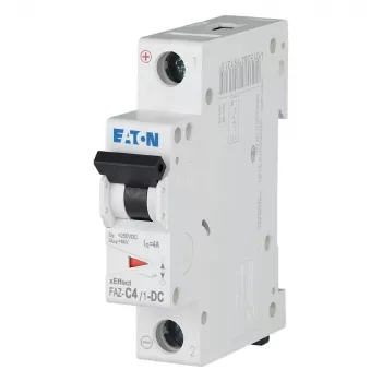 Eaton FAZ-C4/1-DC jistič, typ C, 4 A, 1pólový, DC 279124