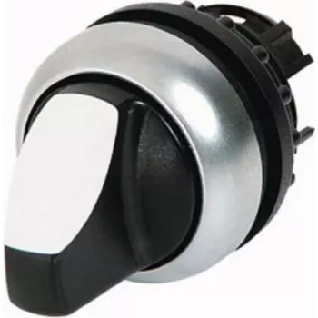 Eaton 284393 otočný přepínač, černý/stříbrný