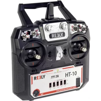 Rádiový vysílač Reely HT-10 10kanálový 2,4 GHz s přijímačem R1000 1518204