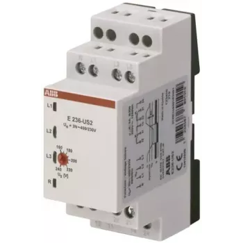 Relé pro podpětí ABB E236-US2, 10-60 V AC/DC, 1 přepínací 2CDE165010R2001