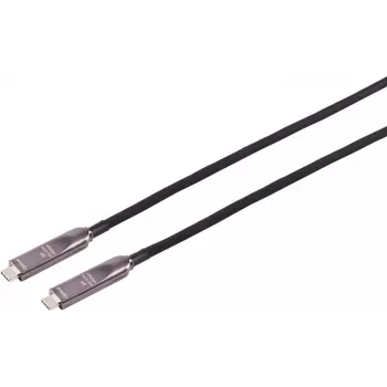 Hybridní kabel USB-C S CONN MAXIMUM CONNECTIVITY 3.2 Gen 2 8K 10Gbps 60W 12,5m 30-43215