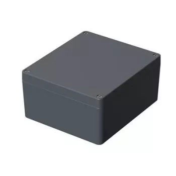 Univerzální pouzdro BOPLA 01140000.MT1 A 140, hliník, 200 x 230 x 111 mm, stříbrošedá (RAL 7001)