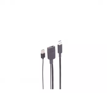 Aktivní prodlužovací kabel USB 3.1 ShiverPeaks BS30-37085 15 m
