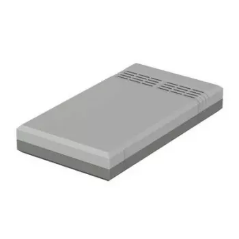 Stolní pouzdro BOPLA EG 2030 L 200 x 112 x 30 mm polystyren světle šedá RAL 7035 32203012