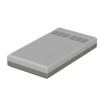 Stolní pouzdro BOPLA EG 2030 L 200 x 112 x 30 mm polystyren světle šedá RAL 7035 32203012