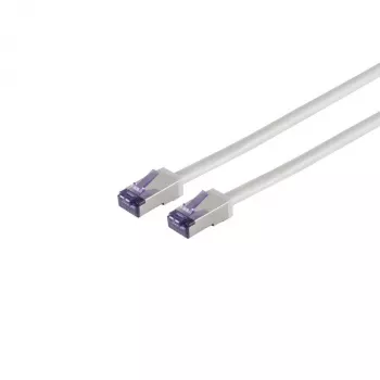 Patch kabel S CONN MAXIMUM CONNECTIVITY Cat. 6A Flex S/FTP, 0,5 m, šedý 08-28010