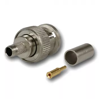 BNC samec crimp konektor Telegärtner 75 Ohm pro RG59/RG62/RG179/RG187/RG316 J01002A0030