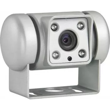 Dometic PerfectView CAM 45 NAV Wired Reversing Camera with Mirror Function, IR Night Vision, Integrated Heating, Silver 9600000525