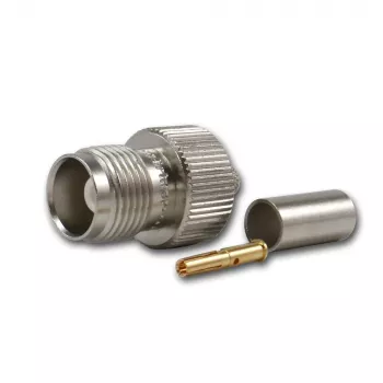 Zásuvka TNC TELEGÄRTNER pro RG-58, 50 Ohm, krimpovací/pájecí, DC-11 GHz