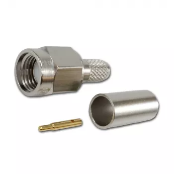 Konektor SMA Telegärtner J01150A0049, zástrčka, rovná, 50 Ohm