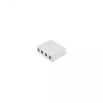 Keystone propojovací box S CONN MAXIMUM CONNECTIVITY, 4portový, bílý 08-10117