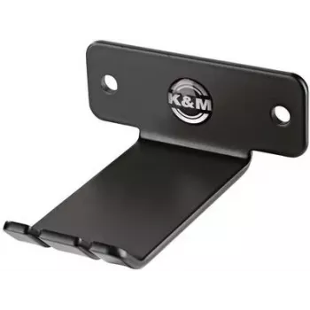 König & Meyer KM-16311 Headphone Holder for In-Ear, On-Ear, Over-Ear Headphones, Black