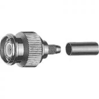 Konektor TNC samec crimp Telegärtner J01010A0000 pro RG-142B/U, 50 Ohm, balení 5 ks