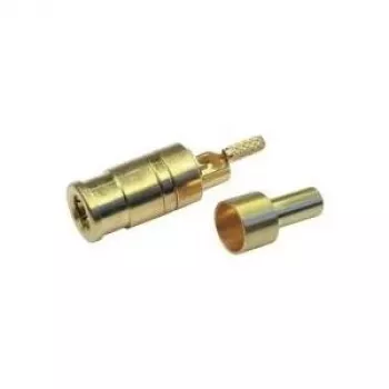 Konektor SMB zásuvka PCB Telegärtner, přímý, 50 Ohm, pozlacený