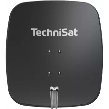 Satelitní parabola SATMAN 65 PLUS TechniSat, 65 cm, zisk 35,7 dBi, HDTV, montáž na stožár, světle šedá