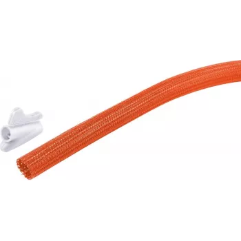 Sada flexibilních kabelových kanálů S CONN MAXIMUM CONNECTIVITY, 13 mm, oranžová, 3,75 m 18-33377