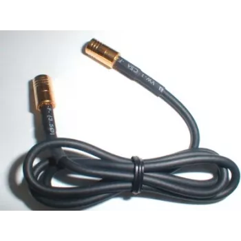 Anténní kabel Wittenberg Antennen 1 m, SMB samice, FME samec, RG174, 50 Ohm, černý 103517