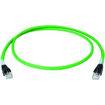 Síťový kabel Telegärtner L80404A0005 7,5 m Cat6a S/FTP (S-STP), zelený