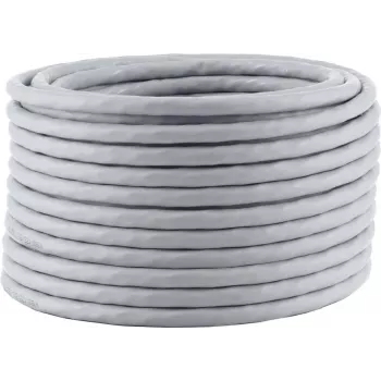 Patch kabel S CONN MAXIMUM CONNECTIVITY Cat 6 S/FTP PIMF bezhalogenový, 50 m, šedý 75900-50H