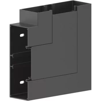 Plochý úhelník GGK BR 60x170/80-FW 60x170/80 černý PVC 12746