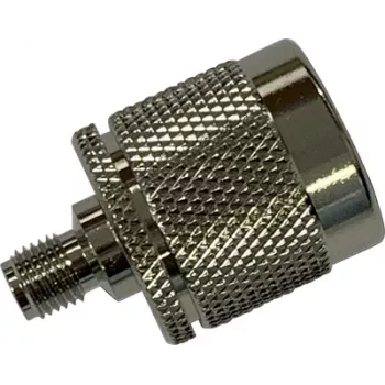 HF adaptér Wittenberg Antennen 103511 SMA zásuvka na N samec, 50 Ohm, niklovaná mosaz