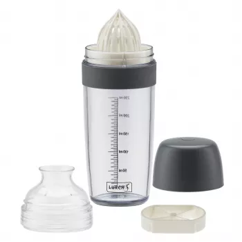 Lurch Shaker Grey 250 ml Dressing Shaker with Measuring Scale 10023