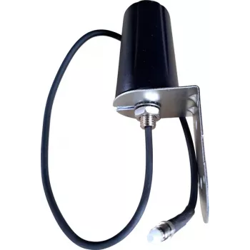Všesměrová anténa Wittenberg Antennen Poly-103556 5G LTE, kabel 0,5 m, FME samice, 50 Ohm, nástěnná/stožárová montáž