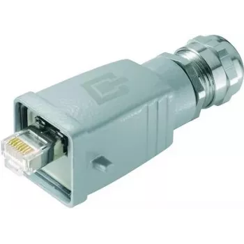 Konektor pro senzory/akční členy Telegärtner 100007467 RJ45 samec, Cat.6A, stíněný, montovatelný v terénu, 1 ks