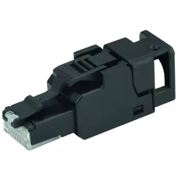 RJ45 konektor UFP8 Cat.6A pro montáž v terénu TELEGÄRTNER, T568B, AWG23-22, stíněný, bez nástroje IDC J00026A3113