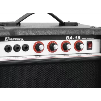DIMAVERY BA-15 15W basové combo, černé 26363005