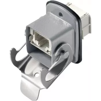 Přírubová sada STX V5 RJ45 varianta 5 spojka Telegärtner, panelová montáž 8P8C, hliník J80020A0007