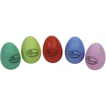 DIMAVERY Egg Shaker Set of 2, Assorted Colours, Plastic Percussion Shakers 26055820