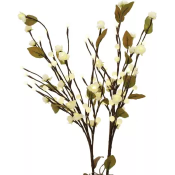 EUROPALMS Camellia Arch with LEDs, White, 50cm 83330310