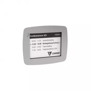 Dveřní označení s e-Ink displejem Kindermann 4,2 inch, nerezová ocel 5002000601