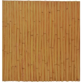 Bambusový nástěnný panel EUROPALMS 100x100 cm, přírodní dekorativní deska 83313220