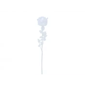 Umělá květina Crystal Rose EUROPALMS, průhledná, 81 cm, 12 ks výhodné balení 82600210