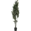 Umělá rostlina Schefflera EUROPALMS, 120 cm, zelená 82600157