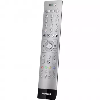 Univerzální dálkový ovladač TechniSat TechniControl II ALU, stříbrný (kód FB TV) 0002/3859